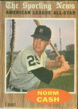 1962 Topps      466     Norm Cash AS